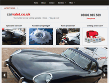 Tablet Screenshot of carvalet.co.uk